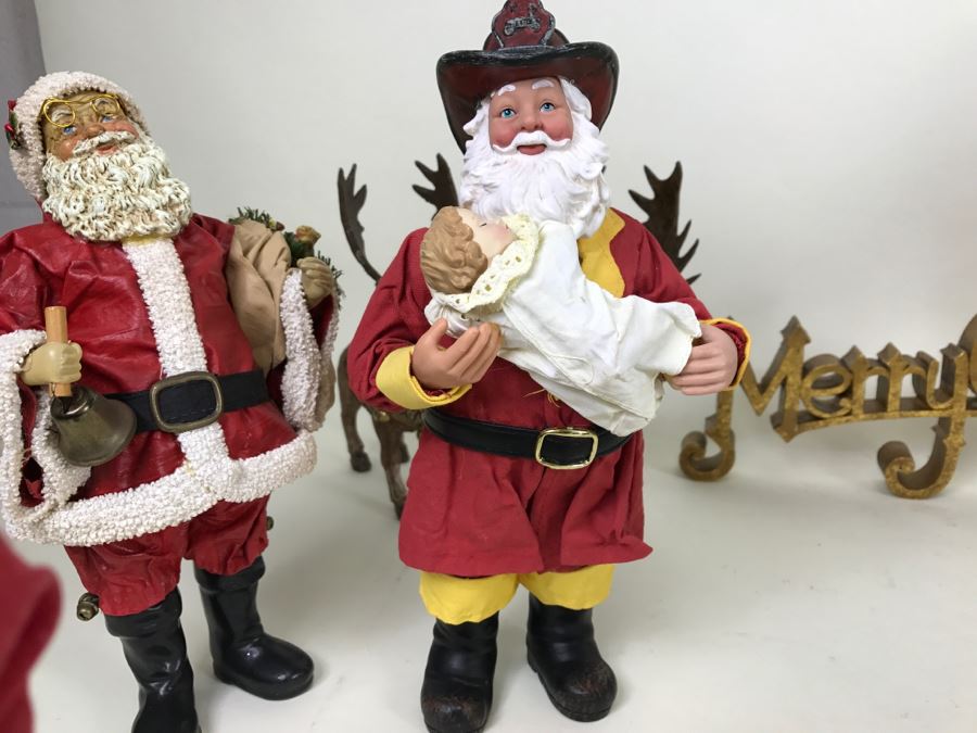 Vintage Christmas Decoration Santa Claus Lot [Photo 12]