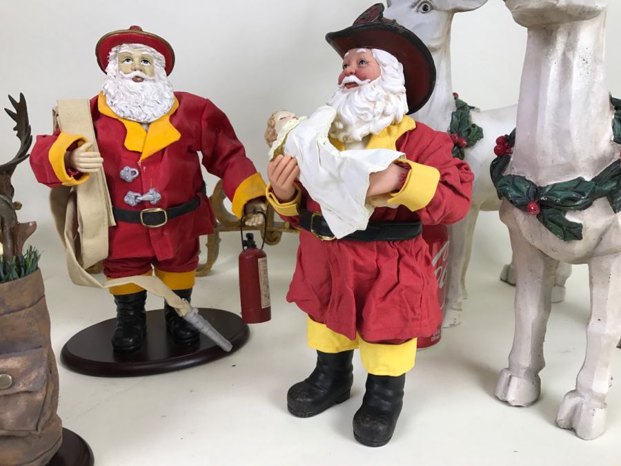 Vintage Christmas Decoration Santa Claus Lot [Photo 8]