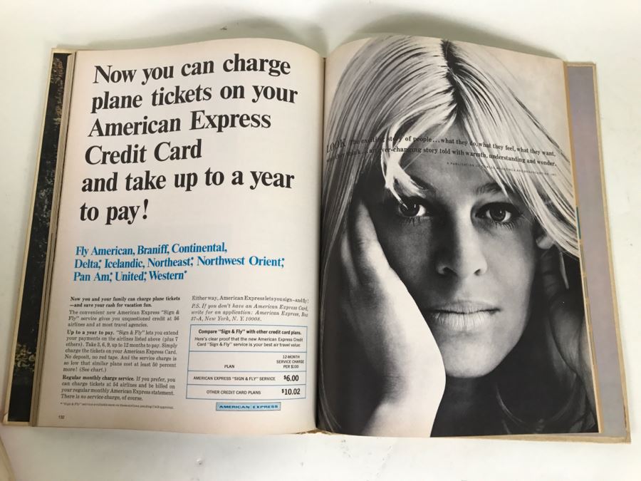 Collection Of Vintage 1960s VENTURE Travel Magazines With Cool Holographic Covers [Photo 36]