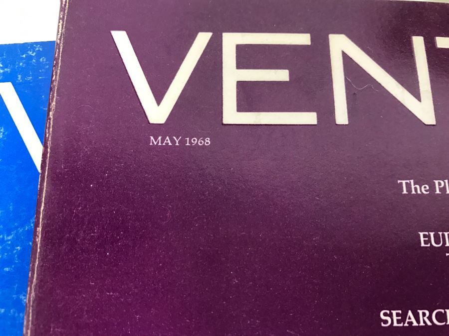 Collection Of Vintage 1960s VENTURE Travel Magazines With Cool Holographic Covers [Photo 5]