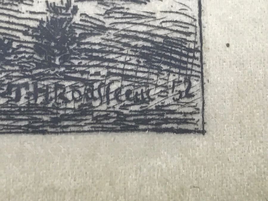 Vintage 1852 Engraving Signature Illegible [Photo 10]