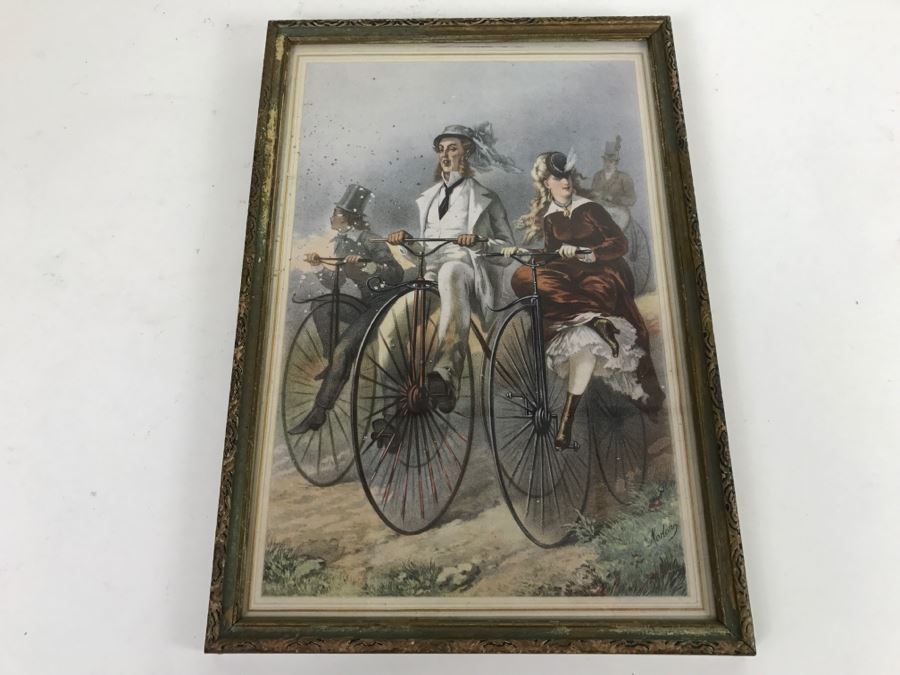 Vintage Bicycle Print