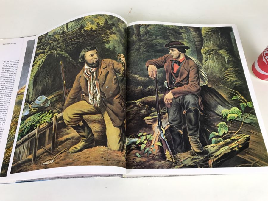 Large Format Book The Great Book Of Currier & Ives' America 1979 Printed In Japan [Photo 5]