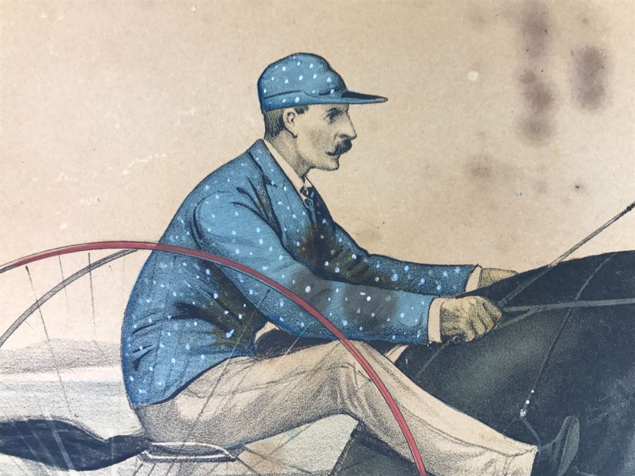 Vintage Currier & Ives Lithograph 'France's Alexander' [Photo 7]