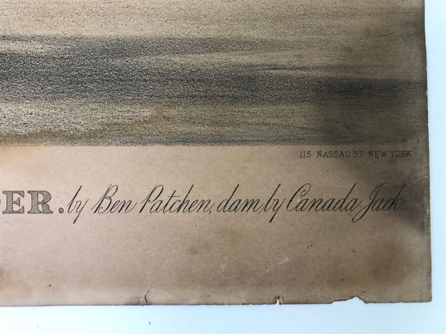 Vintage Currier & Ives Lithograph 'France's Alexander' [Photo 11]