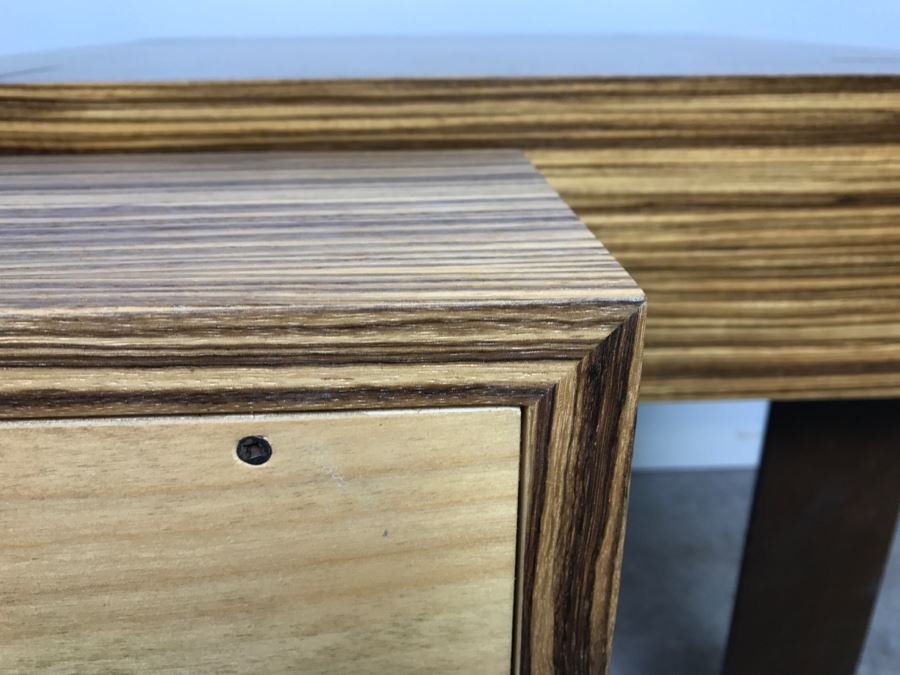 Pair Of Modernist Antoine Proulx Wood And Metal End Tables Held By Freedom High End [Photo 18]