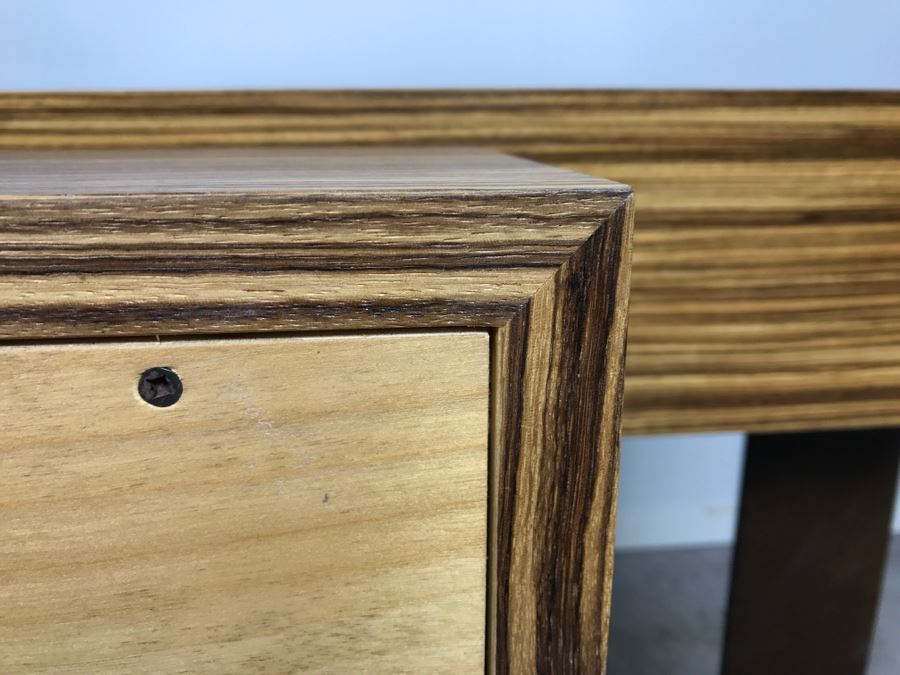 Pair Of Modernist Antoine Proulx Wood And Metal End Tables Held By Freedom High End [Photo 17]