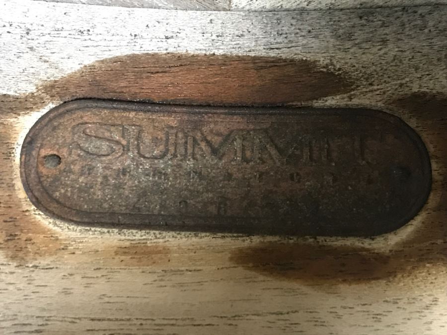 SUMMIT Furniture Pair Of Teak Outdoor Folding Armchairs With Cushions And Round Side Table [Photo 13]