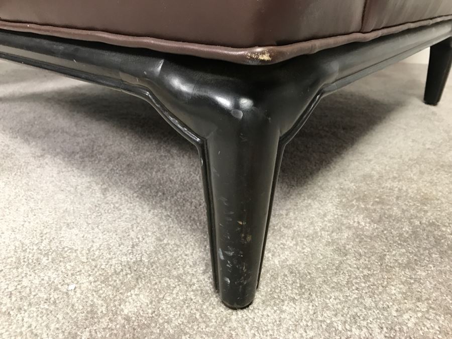 Pair Of Classy Vintage Brown Leather Armchairs By Monteverdi-Young Los Angeles, CA [Photo 7]