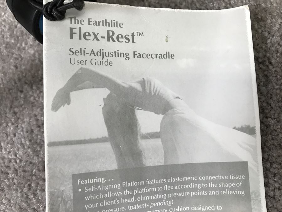 New EarthLite Professional Portable Massage Table New Spirit Reiki 32 X 73 NS Mystic Blue 25801 Retails $429 [Photo 7]