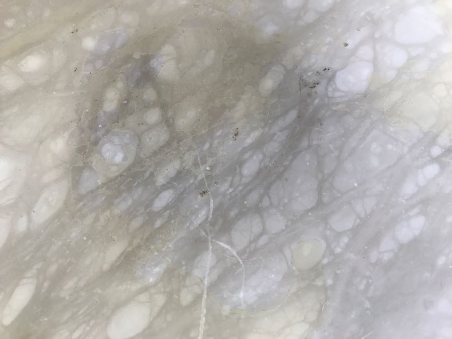 White Marble Turned Side Table [Photo 7]