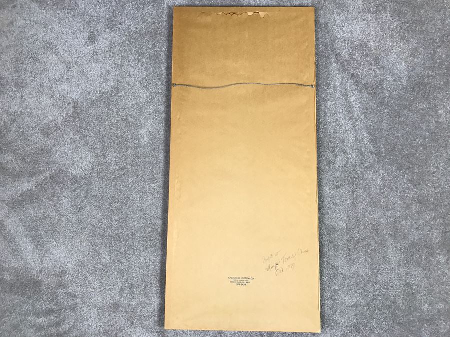 Vivid Original Chinese Bird Painting In Nice Bamboo Motif Frame Purchased At Mings Tomb In China Oct 1979 [Photo 16]