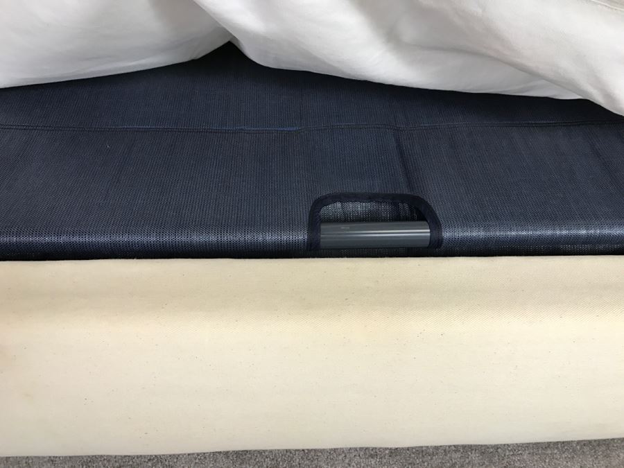 Sofa Sleeper With White Slip Cover [Photo 6]