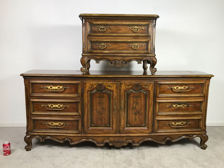 Brittany Drexel Heritage Dresser And Nightstand
