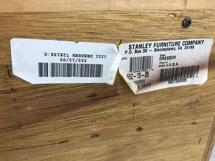 Large Stanley Furniture Chest Of Drawers Dresser [Photo 7]