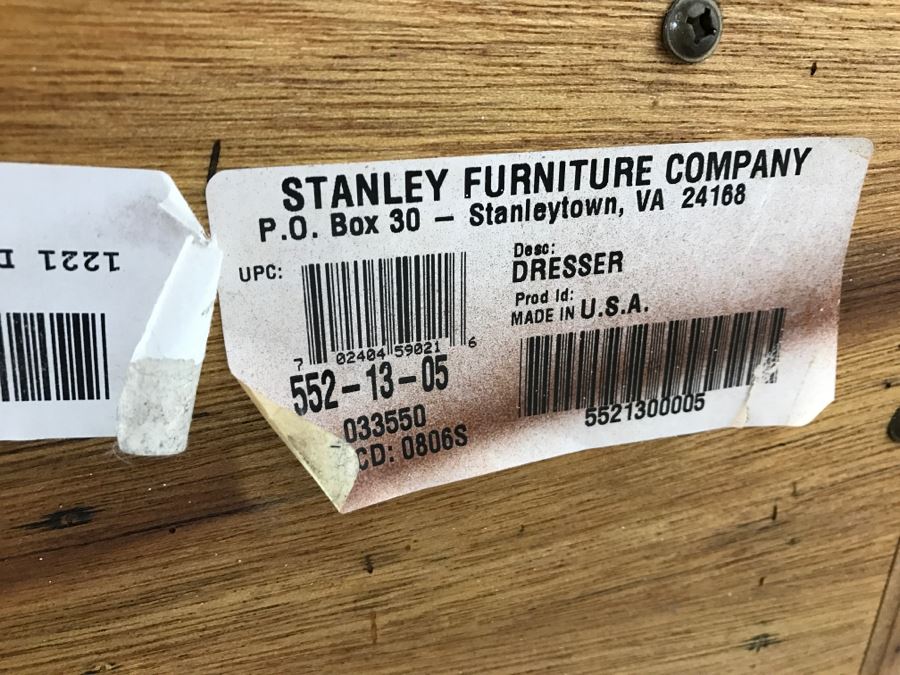 Large Stanley Furniture Chest Of Drawers Dresser [Photo 8]