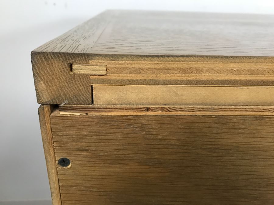 Contemporary Modern Credenza Cabinet With Storage Well Made All Wood [Photo 4]