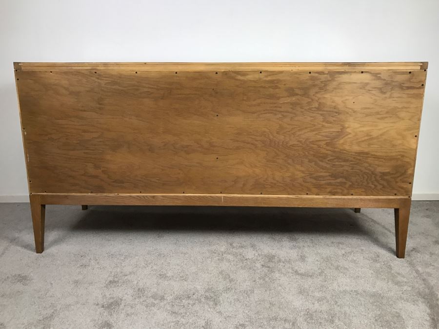 Contemporary Modern Credenza Cabinet With Storage Well Made All Wood