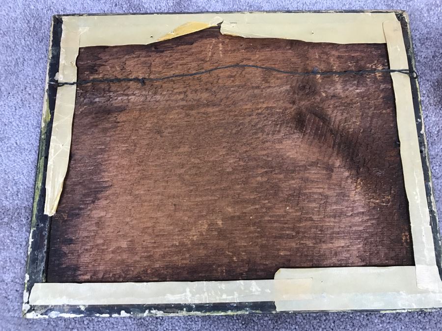 Antique Currier & Ives Lithograph 'Flushing A Woodcock' Hand Colored In Antique Frame [Photo 14]