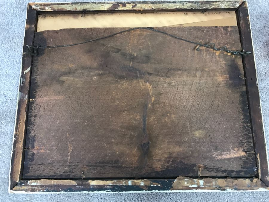 Antique Currier & Ives Lithograph 'Lucille By Exchequer Record 2:21' Hand Colored In Antique Frame Copyright 1878 Harness Racing [Photo 12]