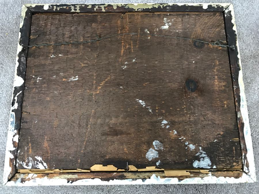 Antique Currier & Ives Lithograph 'The Butt Of The Jokers' Hand Colored In Antique Frame Copyright 1879 Harness Racing [Photo 15]