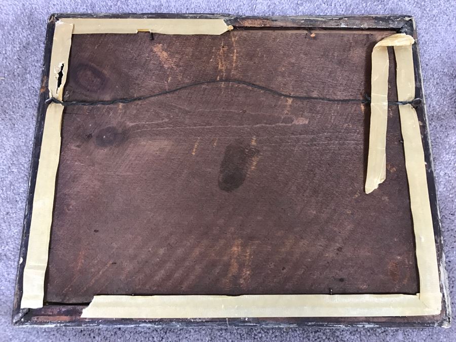 Antique Currier & Ives Lithograph 'Col. H. S. Russell's Smuggler, by Blanco, dam by Herod's Tuckahoe.' Hand Colored In Antique Frame Copyright 1876 Harness Racing J. Cameron [Photo 15]