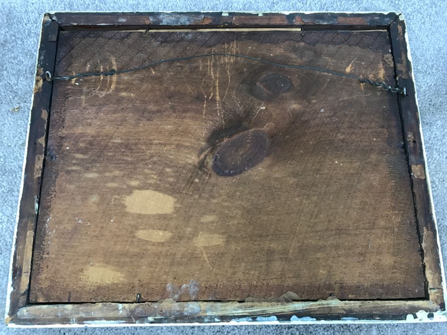 Antique Currier & Ives Lithograph 'Trotting Stallion Santa Claus, By Strathmore Record 2:17 1/2' Hand Colored In Antique Frame Copyright 1881 Harness Racing [Photo 14]