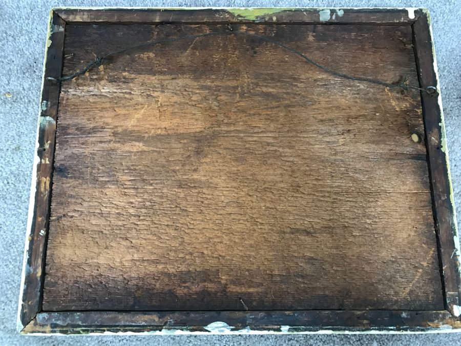 Antique Currier & Ives Lithograph 'Rarus' Hand Colored In Antique Frame Copyright 1877 Harness Racing [Photo 12]