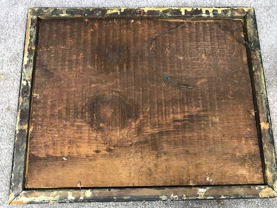 Antique Currier & Ives Lithograph 'The Life Of A Sportsman' Hand Colored In Antique Frame Copyright 1872 [Photo 16]