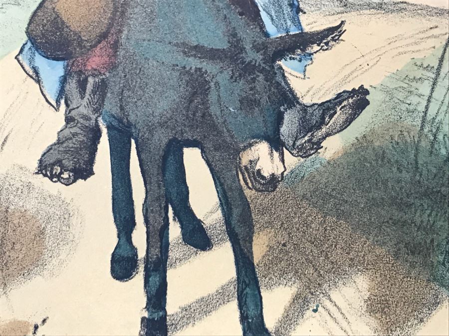 Antique Currier & Ives Lithograph 'The Boss Of The Road' Hand Colored Copyright 1877 [Photo 7]