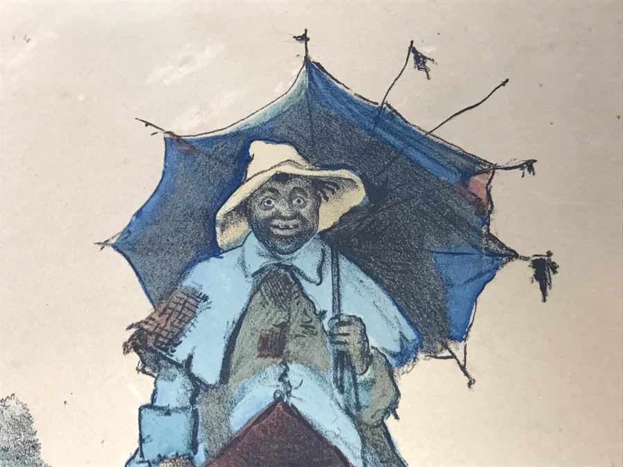 Antique Currier & Ives Lithograph 'The Boss Of The Road' Hand Colored Copyright 1877 [Photo 4]