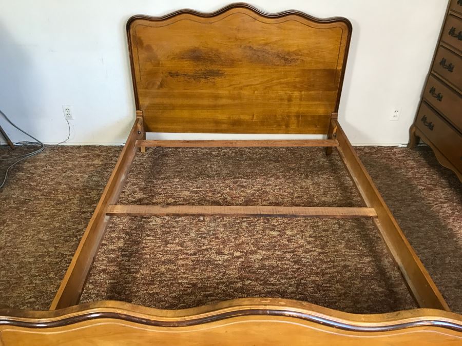 Queen Size Walnut Bed By By IRWIN Pendleton [Photo 5]