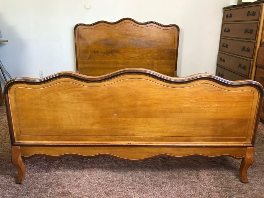 Queen Size Walnut Bed By By IRWIN Pendleton [Photo 2]