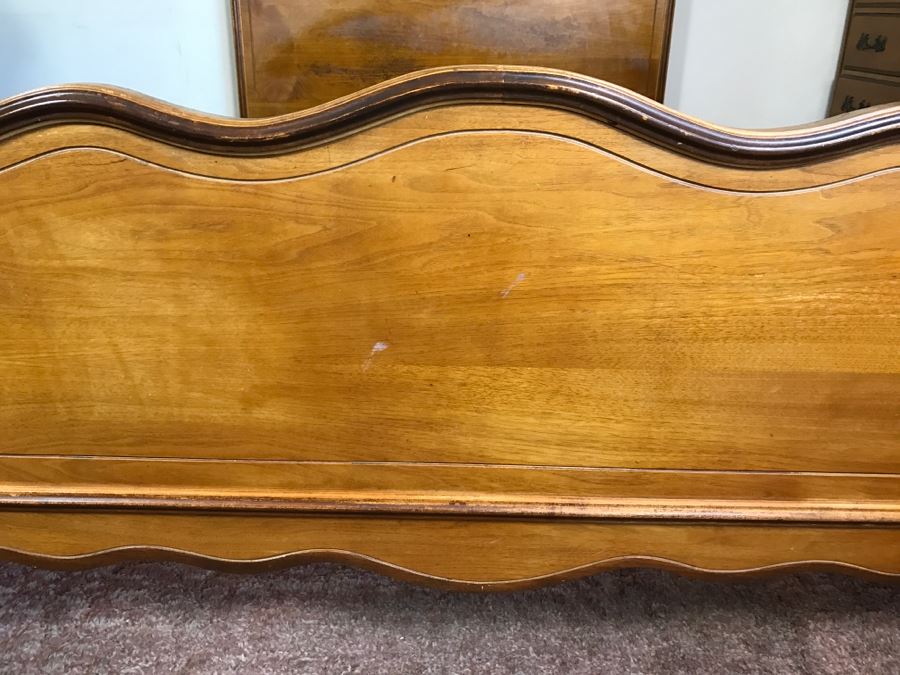 Queen Size Walnut Bed By By IRWIN Pendleton [Photo 3]