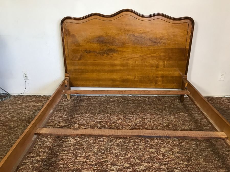 Queen Size Walnut Bed By By IRWIN Pendleton [Photo 4]