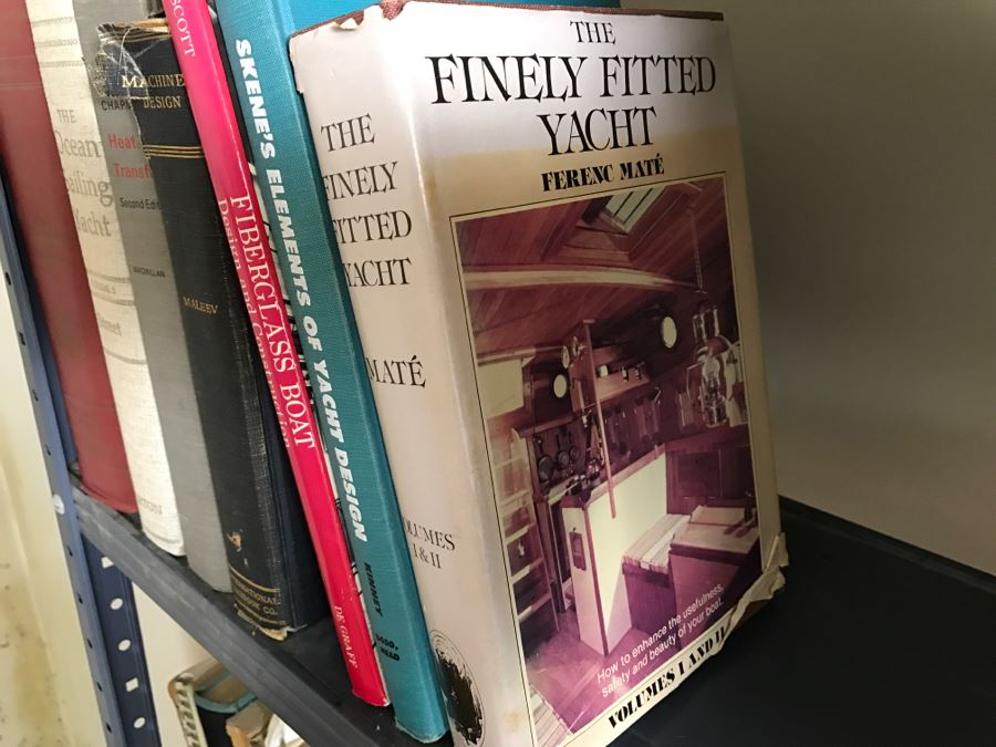 Huge Book Lot With Yacht, Sailing, Large 2nd Ed Websters Dictionary, Engineering And Nuclear Reactor Physics Books [Photo 11]