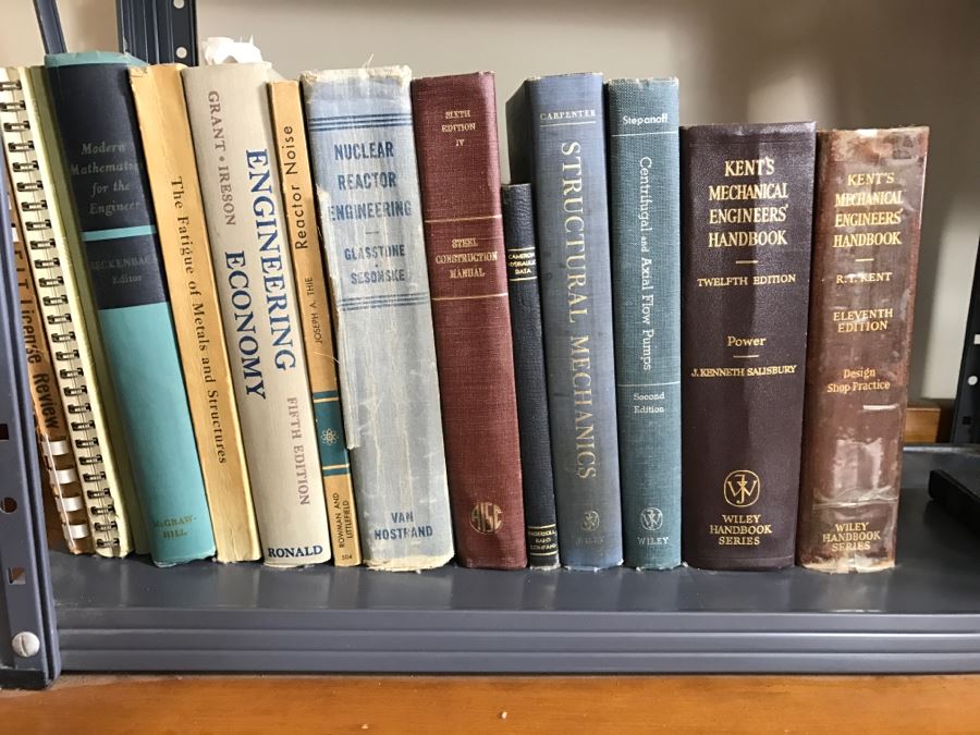 Huge Book Lot With Yacht, Sailing, Large 2nd Ed Websters Dictionary, Engineering And Nuclear Reactor Physics Books [Photo 14]