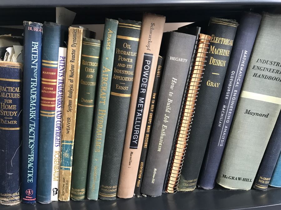 Huge Book Lot With Yacht, Sailing, Large 2nd Ed Websters Dictionary, Engineering And Nuclear Reactor Physics Books [Photo 26]