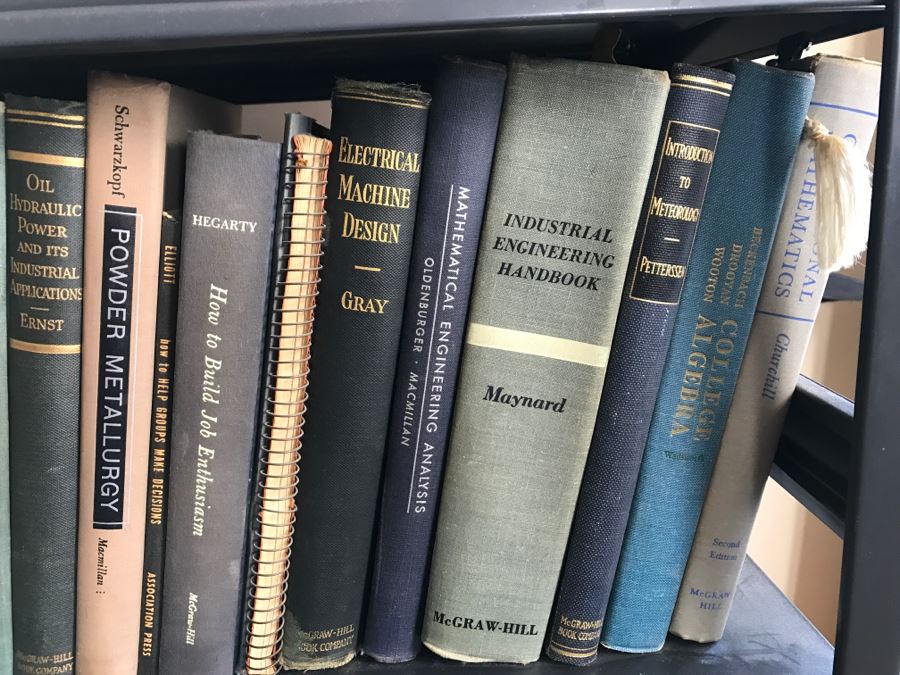 Huge Book Lot With Yacht, Sailing, Large 2nd Ed Websters Dictionary, Engineering And Nuclear Reactor Physics Books [Photo 27]