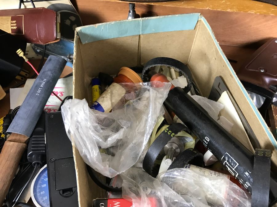 Gadget Lot With Various Electronics, Tools, Gauges, Gadgets [Photo 19]