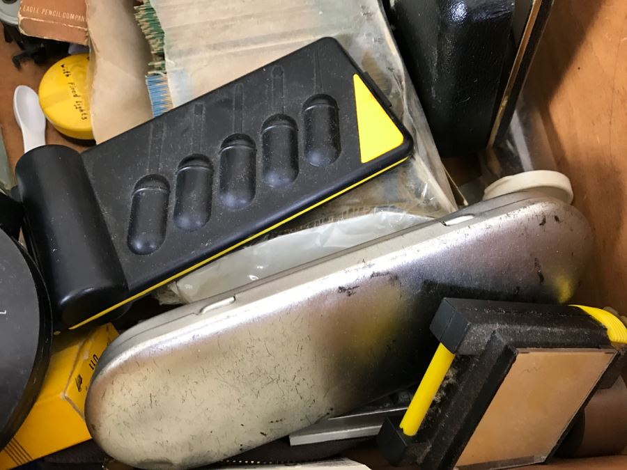 Gadget Lot With Various Electronics, Tools, Gauges, Gadgets [Photo 10]