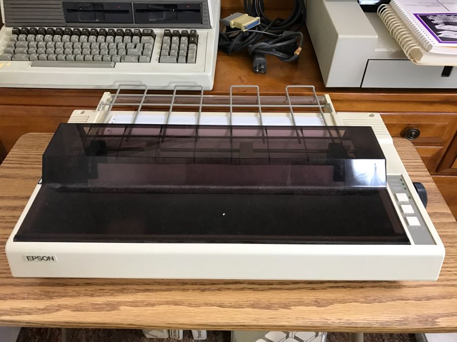 Vintage Zenith Heath Computer Systems Computer With Manuals, Monitor, HP 7550A Graphics Plotter, EPSON Printer, Heatkit Outlet And US Robotics 2400 Modem [Photo 17]