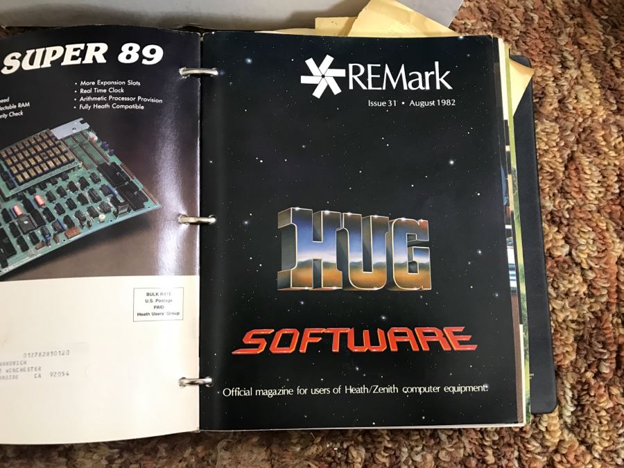 Vintage Zenith Heath Computer Systems Computer With Manuals, Monitor, HP 7550A Graphics Plotter, EPSON Printer, Heatkit Outlet And US Robotics 2400 Modem [Photo 41]