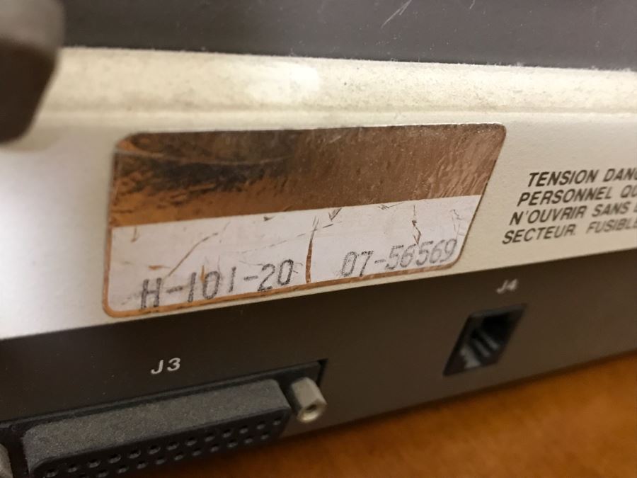 Vintage Zenith Heath Computer Systems Computer With Manuals, Monitor, HP 7550A Graphics Plotter, EPSON Printer, Heatkit Outlet And US Robotics 2400 Modem [Photo 28]