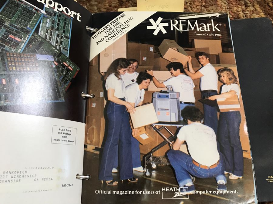 Vintage Zenith Heath Computer Systems Computer With Manuals, Monitor, HP 7550A Graphics Plotter, EPSON Printer, Heatkit Outlet And US Robotics 2400 Modem [Photo 44]