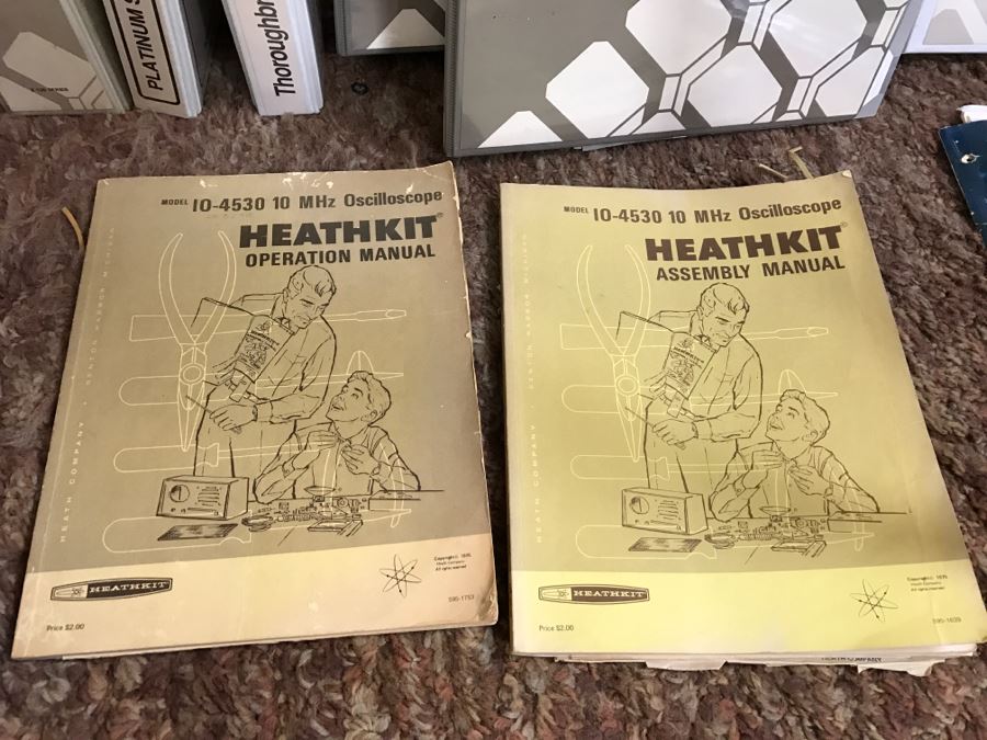 Vintage Zenith Heath Computer Systems Computer With Manuals, Monitor, HP 7550A Graphics Plotter, EPSON Printer, Heatkit Outlet And US Robotics 2400 Modem [Photo 14]