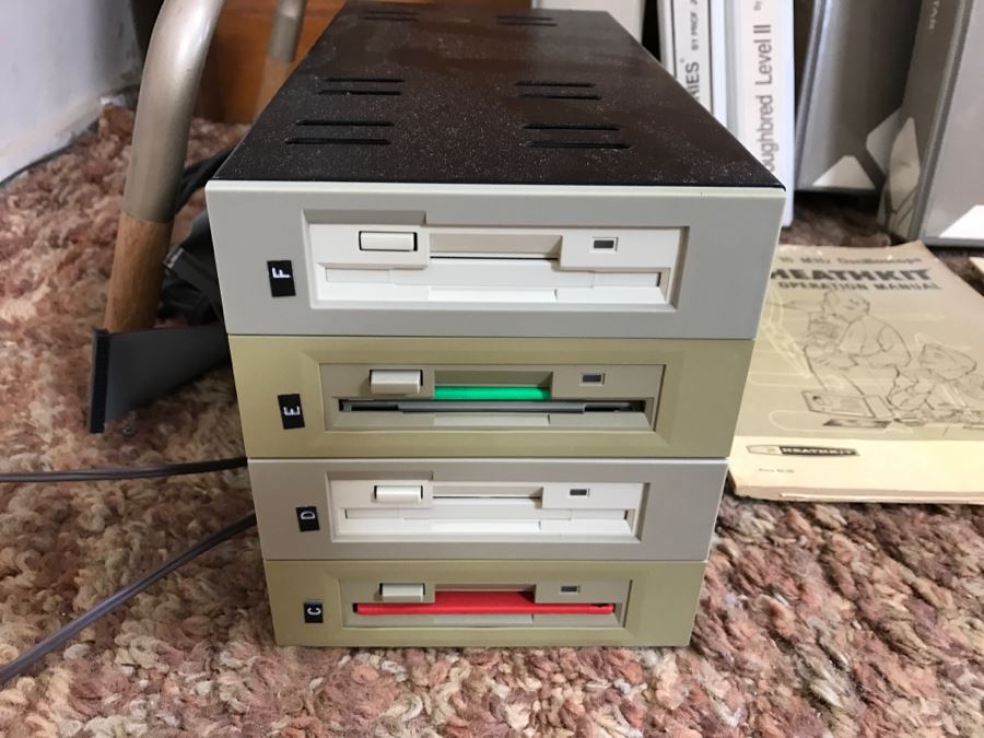 Vintage Zenith Heath Computer Systems Computer With Manuals, Monitor, HP 7550A Graphics Plotter, EPSON Printer, Heatkit Outlet And US Robotics 2400 Modem [Photo 7]