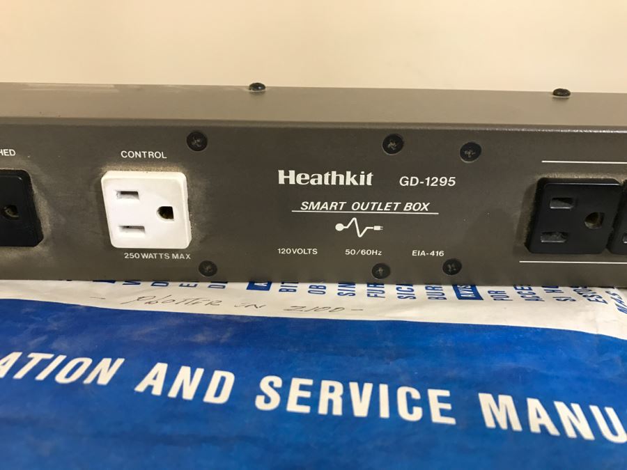 Vintage Zenith Heath Computer Systems Computer With Manuals, Monitor, HP 7550A Graphics Plotter, EPSON Printer, Heatkit Outlet And US Robotics 2400 Modem [Photo 22]