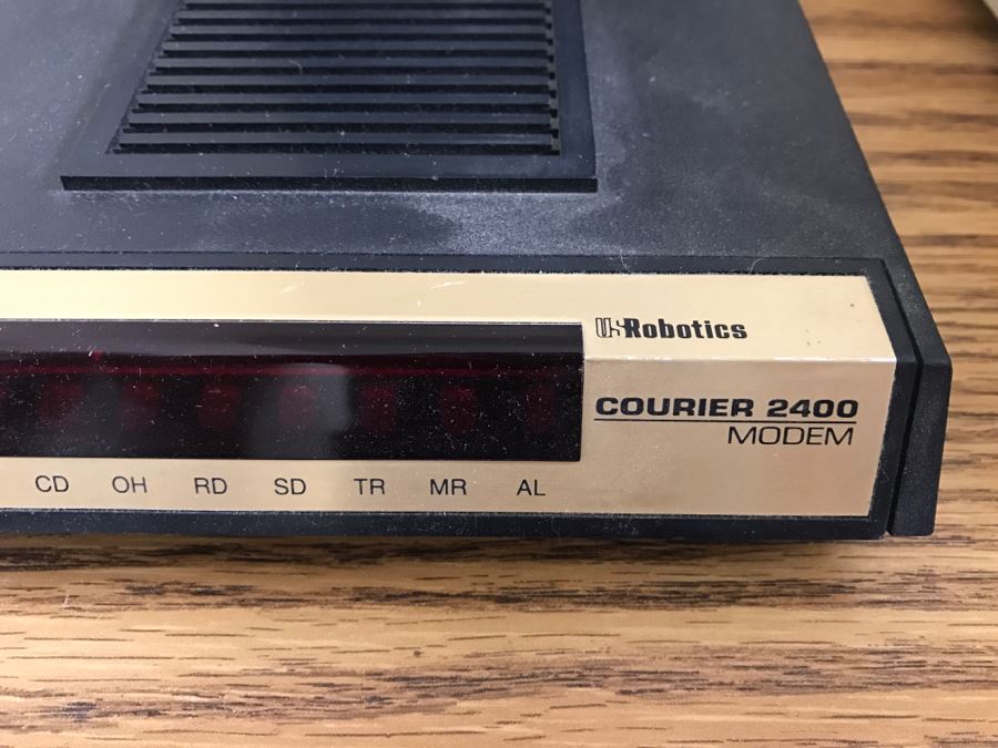 Vintage Zenith Heath Computer Systems Computer With Manuals, Monitor, HP 7550A Graphics Plotter, EPSON Printer, Heatkit Outlet And US Robotics 2400 Modem [Photo 31]