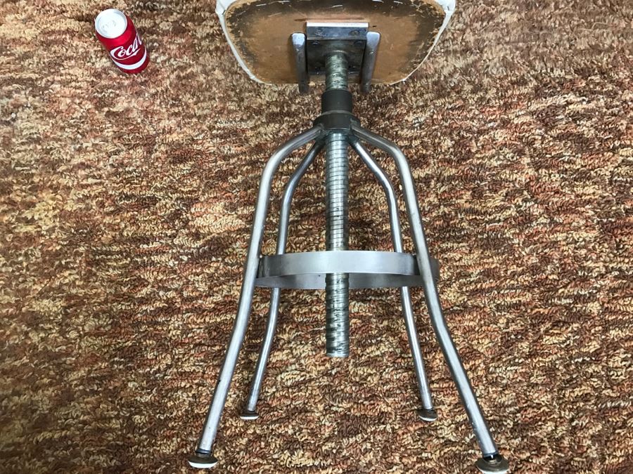 Vintage Industrial Bar Stool Drafting Chair [Photo 10]